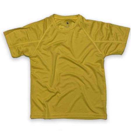 חולצה דרייפיט בצבע צהוב